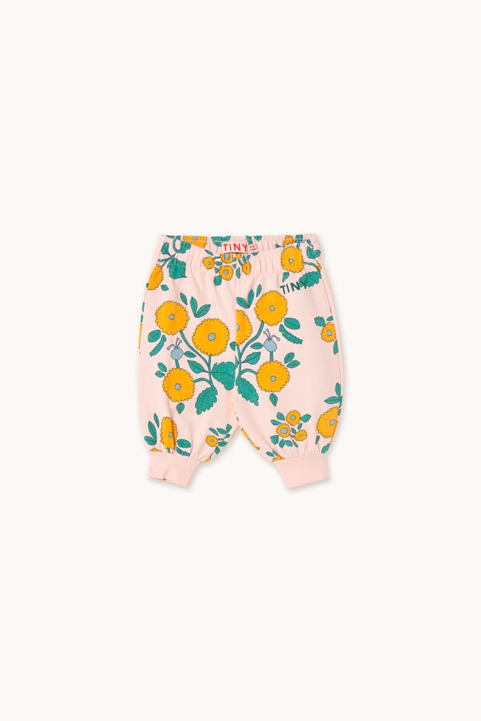tiny cottons PANTALÓN JOGGER FLOWERS