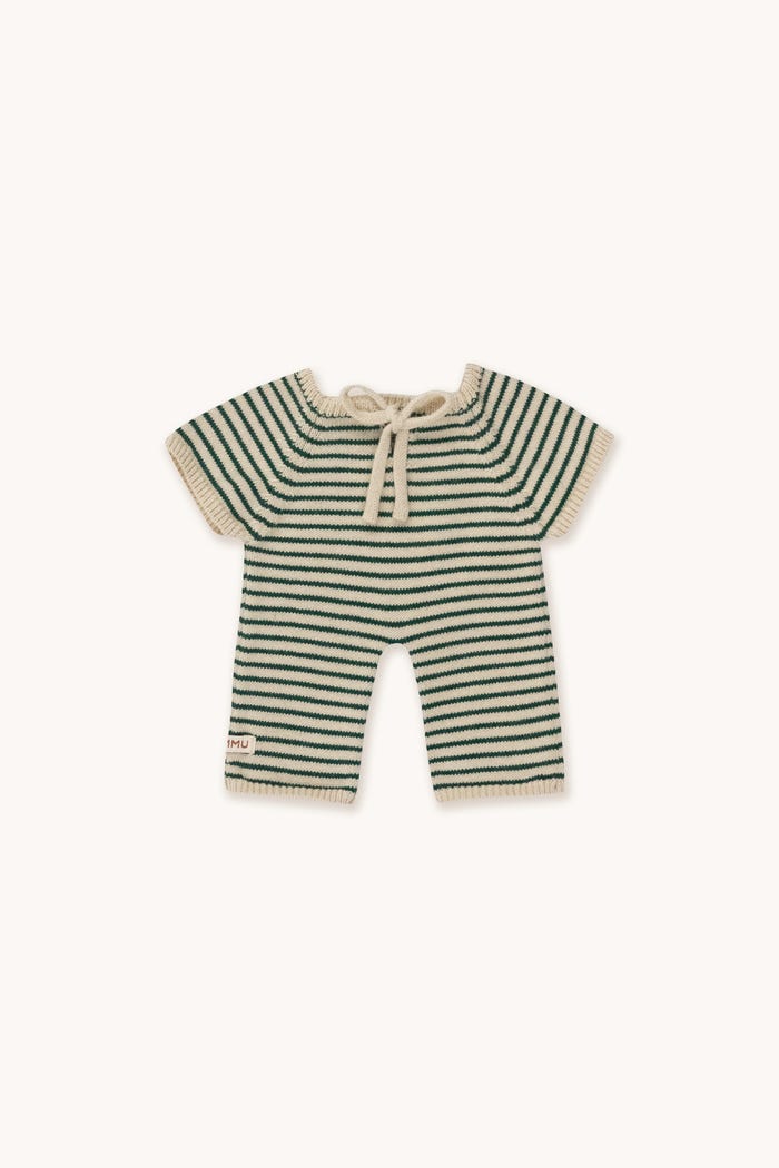 tiny cottons Gommu Pelele Largo Rayas Francesas