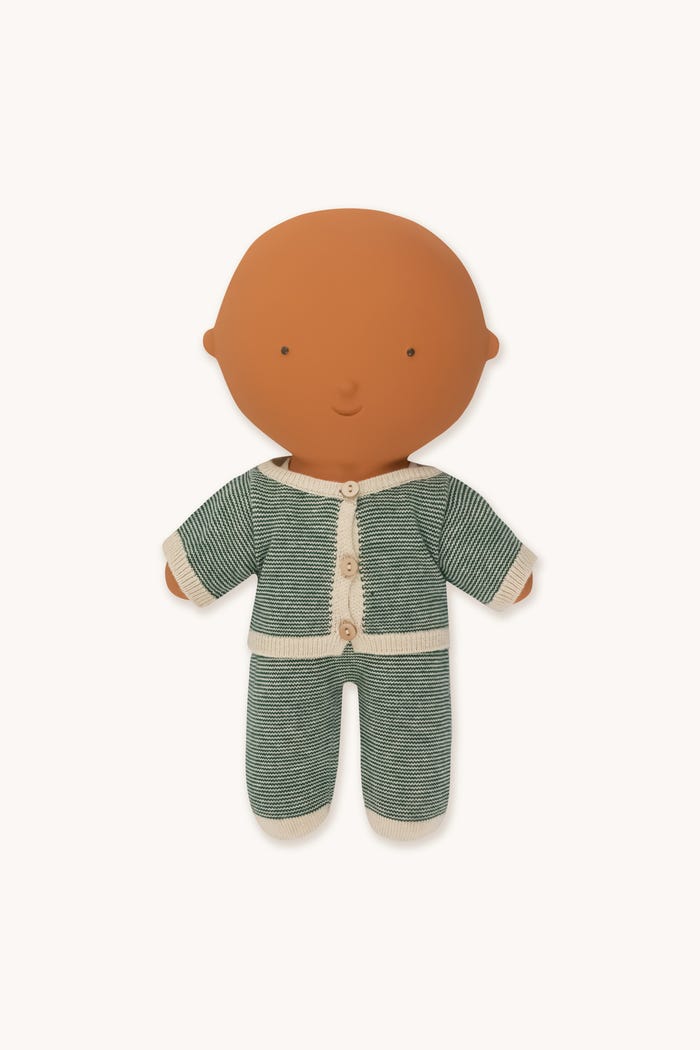 tiny cottons Gommu Cardigan Mini Rayas Ahorra y exporta