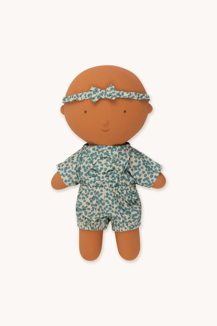 tiny cottons Gommu Flores Verdes - Pelele & Pajarita Grandes ahorros