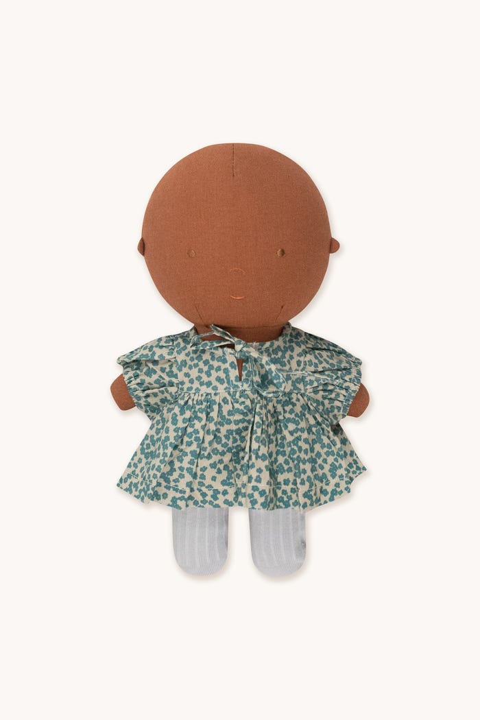 tiny cottons Gommu Flores Verdes - Vestido & Medias 2025
