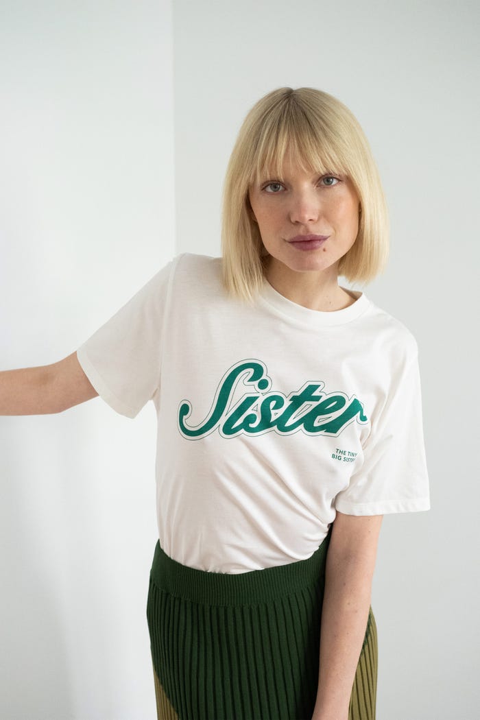 tiny cottons CAMISETA “SISTER” Ahorra y exporta