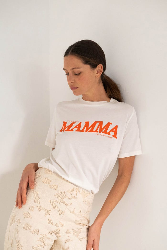tiny cottons CAMISETA “VIVA LA MAMMA” Ofertas de temporada