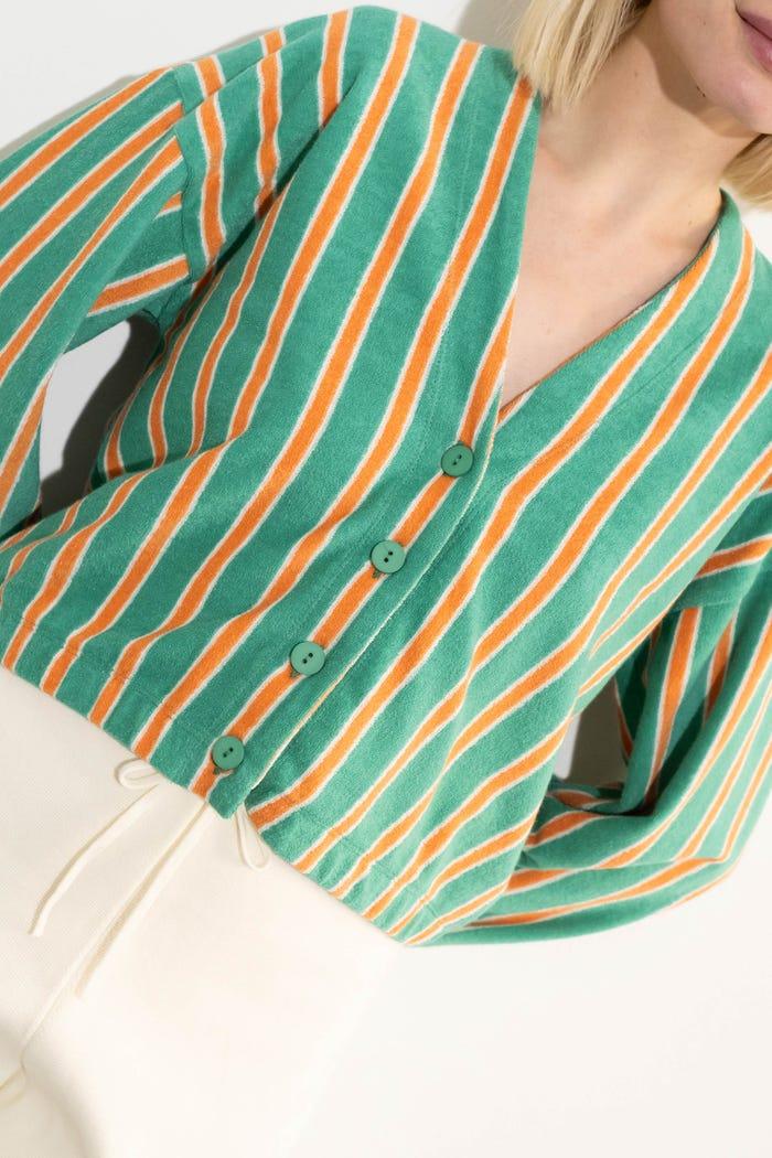 tiny cottons BOMBER DE RIZO A RAYAS En oferta