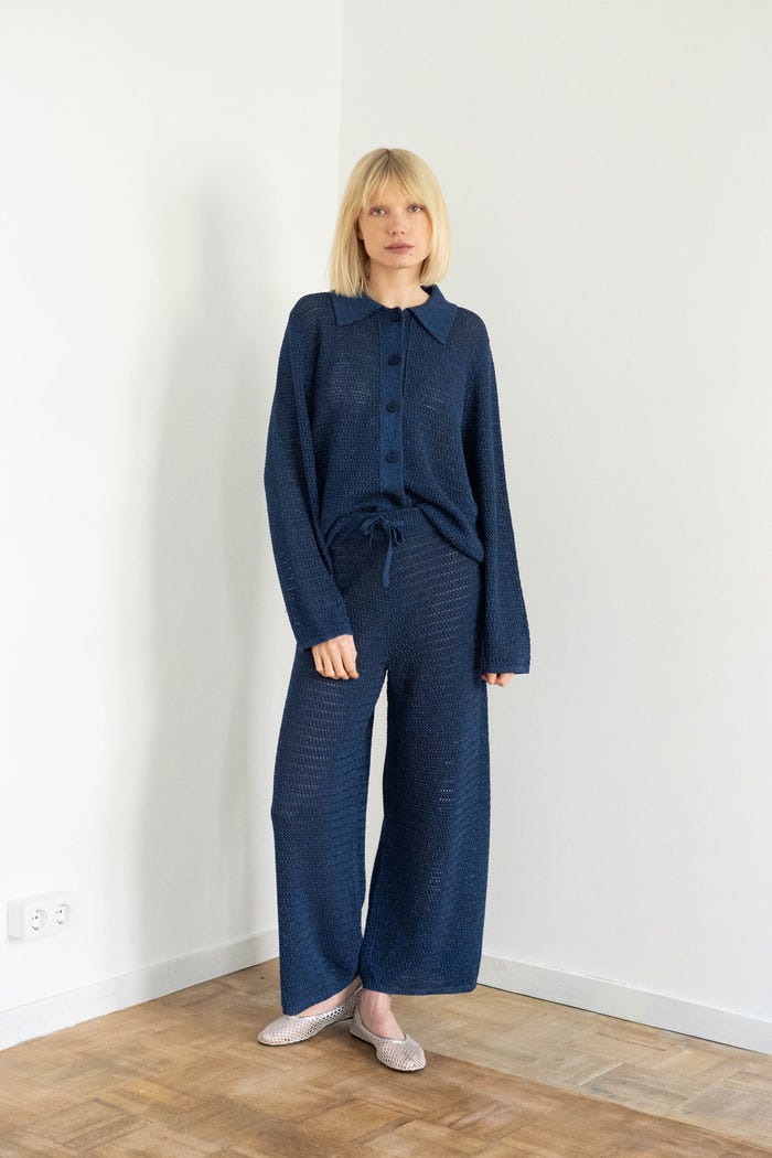 tiny cottons PANTALÓN LUREX DE PUNTO CALADO Los más vendidos