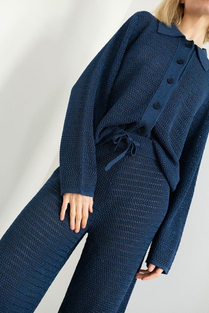 tiny cottons PANTALÓN LUREX DE PUNTO CALADO Los más vendidos