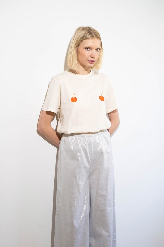 tiny cottons PANTALÓN DE LUREX Descuento