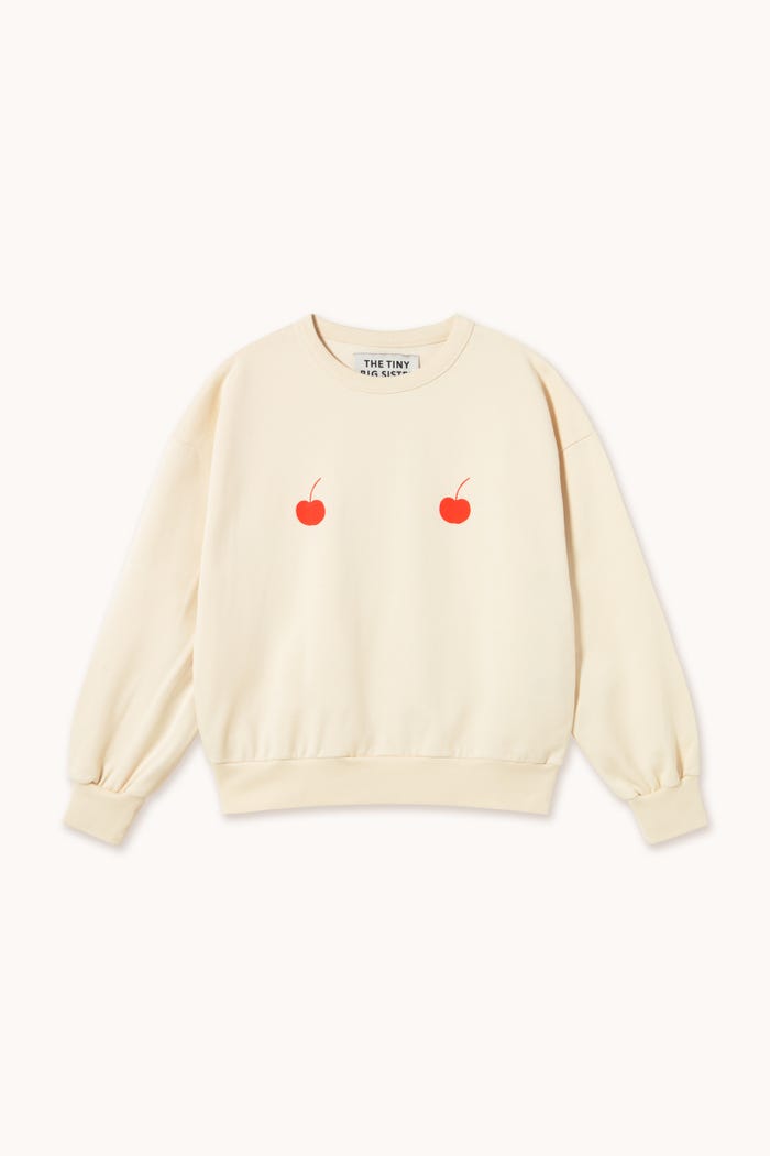 tiny cottons SUDADERA “CHERRIES”