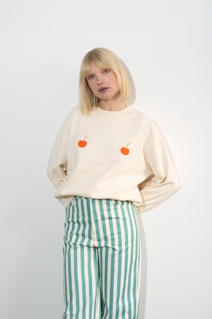 tiny cottons SUDADERA “CHERRIES” COMPRAR AHORA