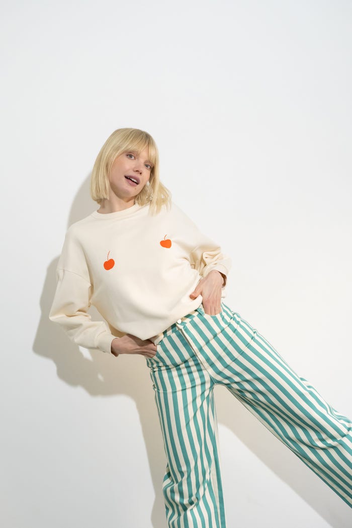 tiny cottons SUDADERA “CHERRIES” COMPRAR AHORA