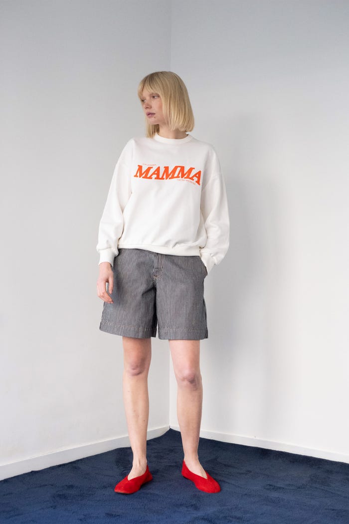 tiny cottons SUDADERA “VIVA LA MAMMA” Precio de fábrica