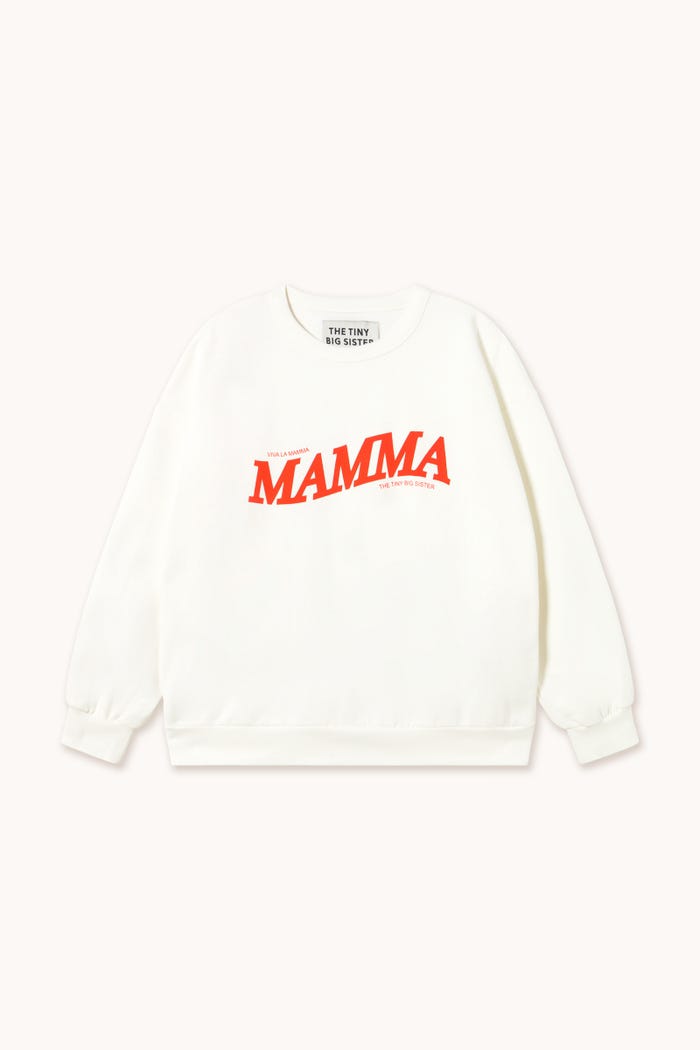 tiny cottons SUDADERA “VIVA LA MAMMA” Precio de fábrica