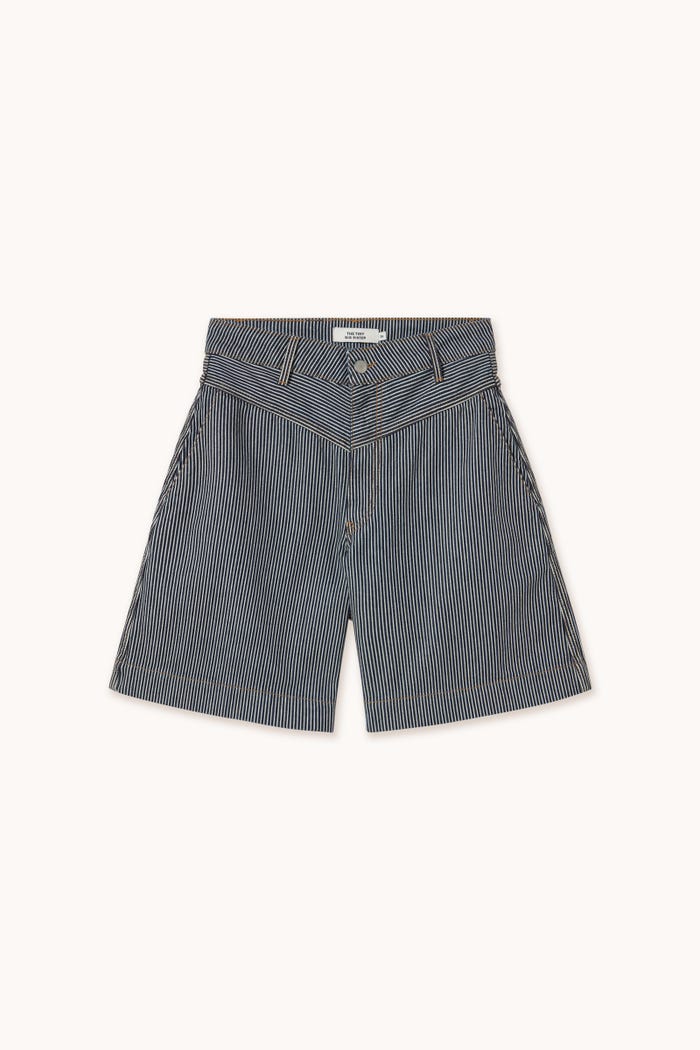 tiny cottons BERMUDAS VAQUERAS A RAYAS Solo hoy