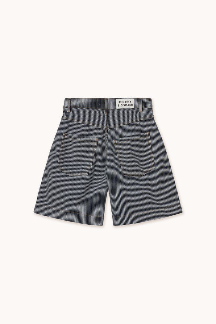 tiny cottons BERMUDAS VAQUERAS A RAYAS Solo hoy
