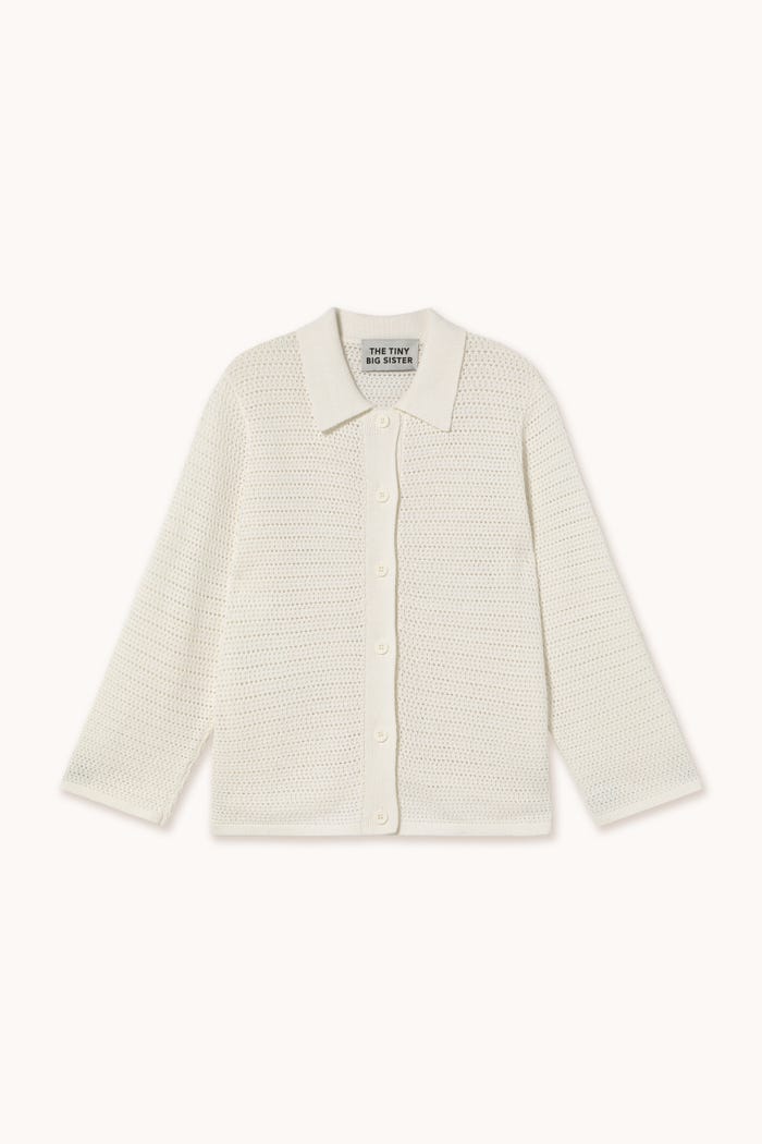 tiny cottons BLUSA DE PUNTO CALADO