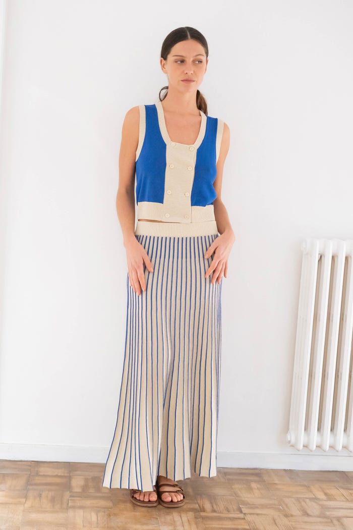 tiny cottons CHALECO CONTRASTE CON BOTONES Oferta exclusiva