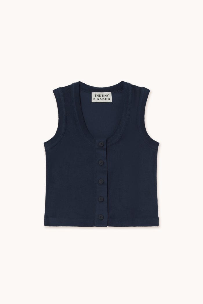 tiny cottons TOP DE RIZO CON BOTONES
