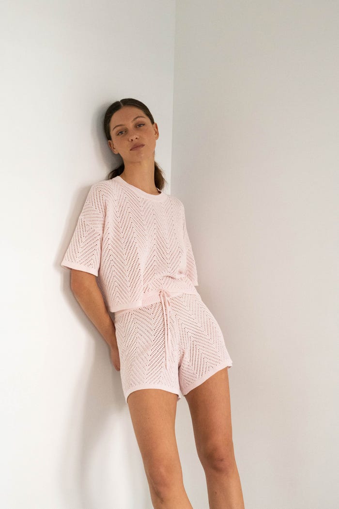 tiny cottons SHORT DE PUNTO CALADO Precio ultrabajo
