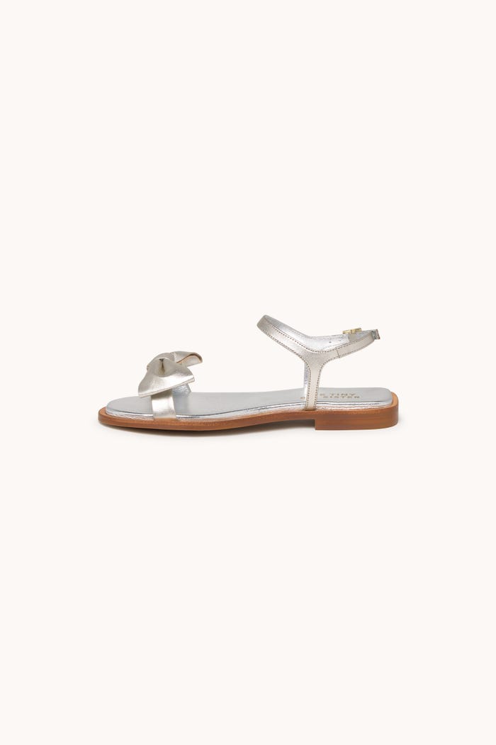 tiny cottons SANDALIAS METALIZADAS CON LAZO Outlet online