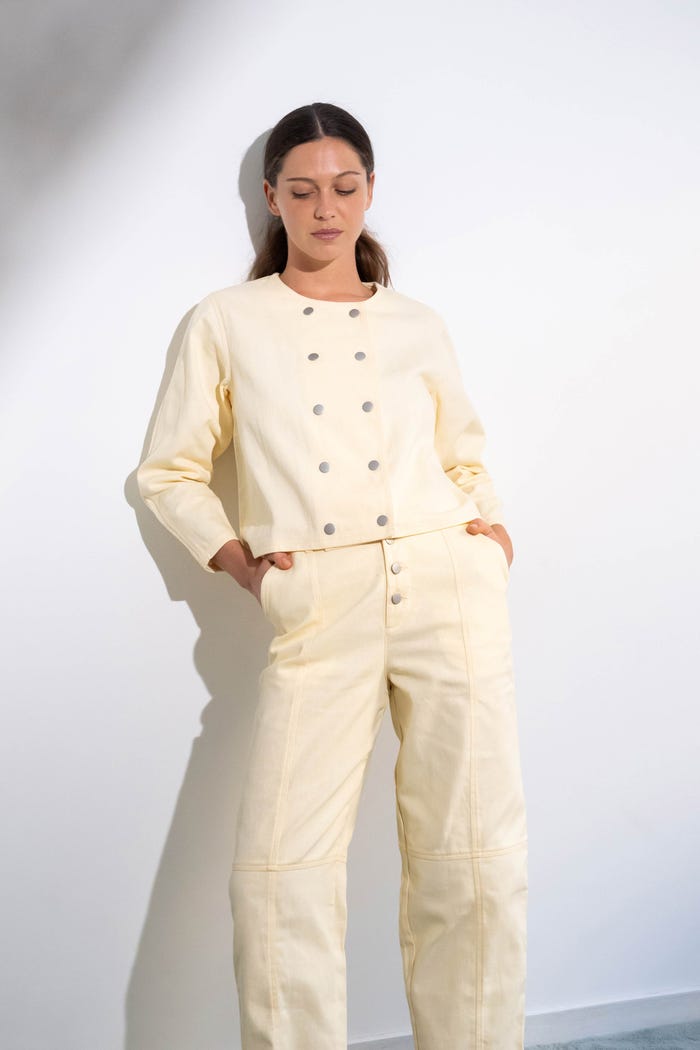 tiny cottons PANTALÓN CON CORTES Gran oferta