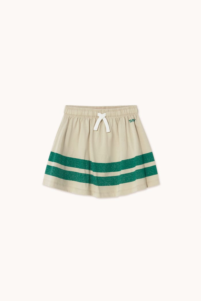 tiny cottons FALDA STRIPES LOGO