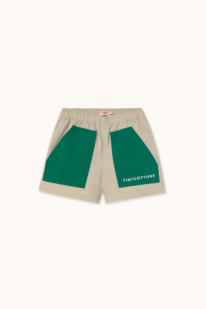 tiny cottons PANTALÓN CORTO COLOR BLOCK