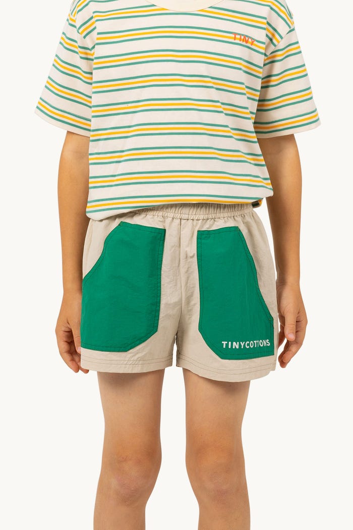 tiny cottons PANTALÓN CORTO COLOR BLOCK Envío gratis