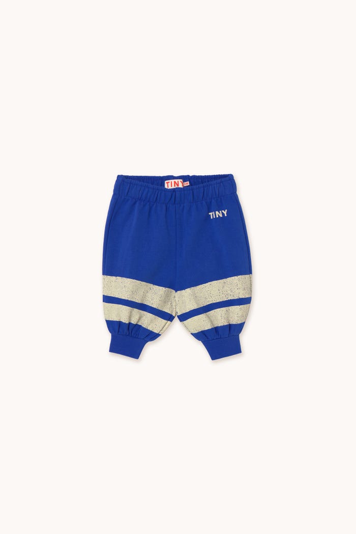 tiny cottons PANTALÓN JOGGER STRIPES LOGO