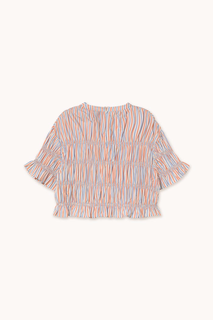 tiny cottons TOP SMOCKED A RAYAS Liquidación