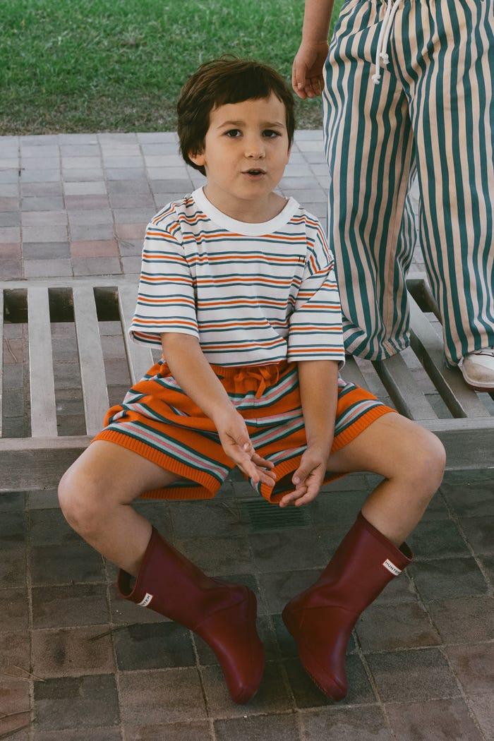 tiny cottons CAMISETA STRIPES MULTICOLOR Rebajas de fin de temporada