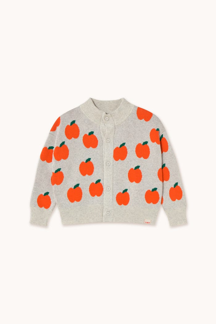 tiny cottons CARDIGAN APPLES Ofertas de temporada