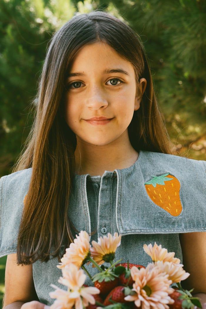 tiny cottons BLUSA STRAWBERRIES Precio ultrabajo