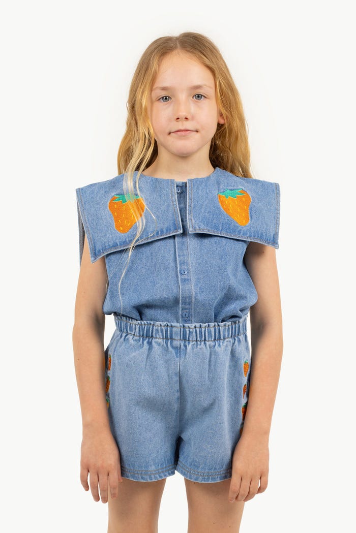 tiny cottons BLUSA STRAWBERRIES Precio ultrabajo