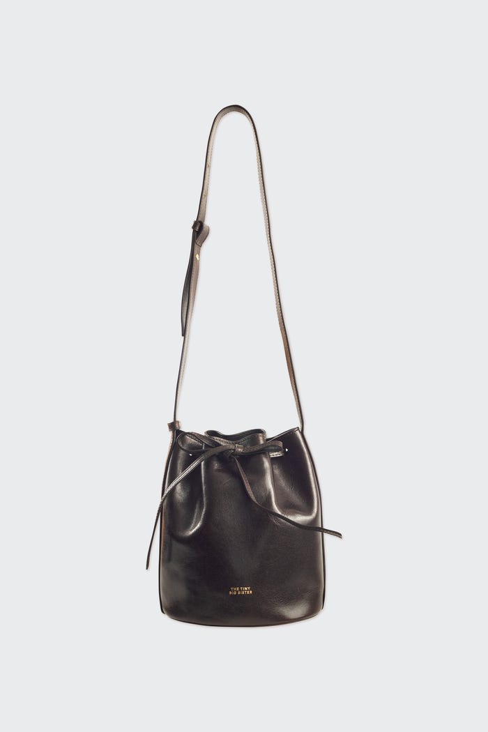 tiny cottons Bolso bucket piel anne pequeño