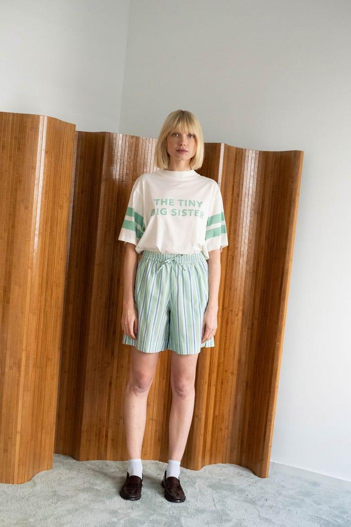 tiny cottons SHORT A RAYAS Ofertas de temporada