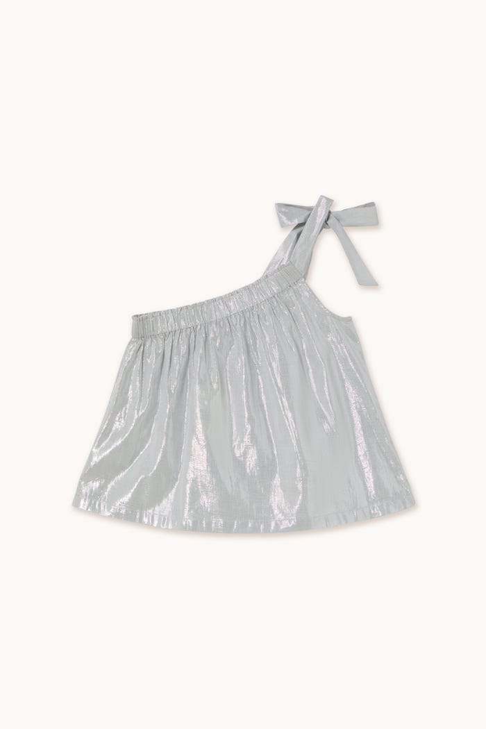 tiny cottons TOP DE LUREX ASIMÉTRICO Outlet online