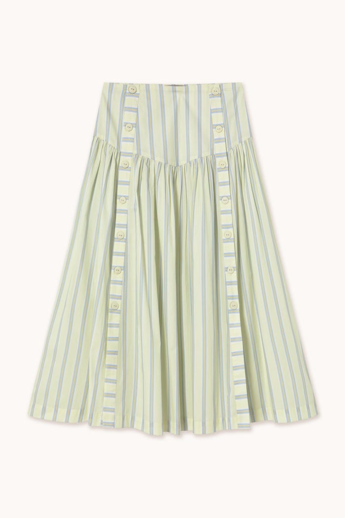 tiny cottons FALDA CON BOTONES A RAYAS