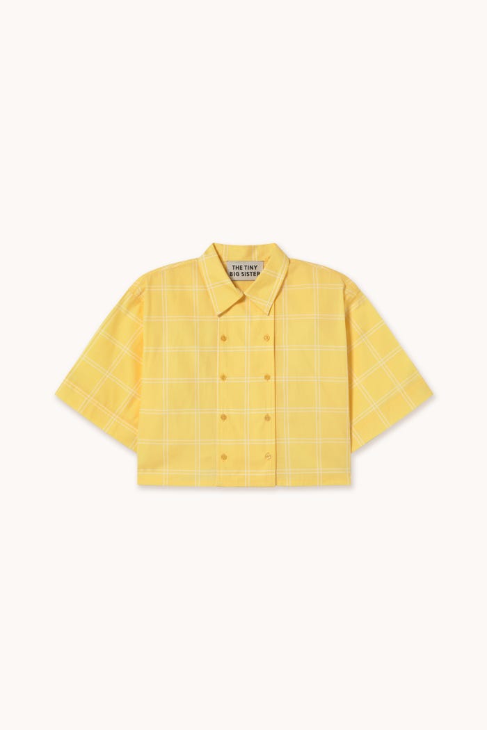 tiny cottons CAMISA DE MANGA CORTA A CUADROS En oferta