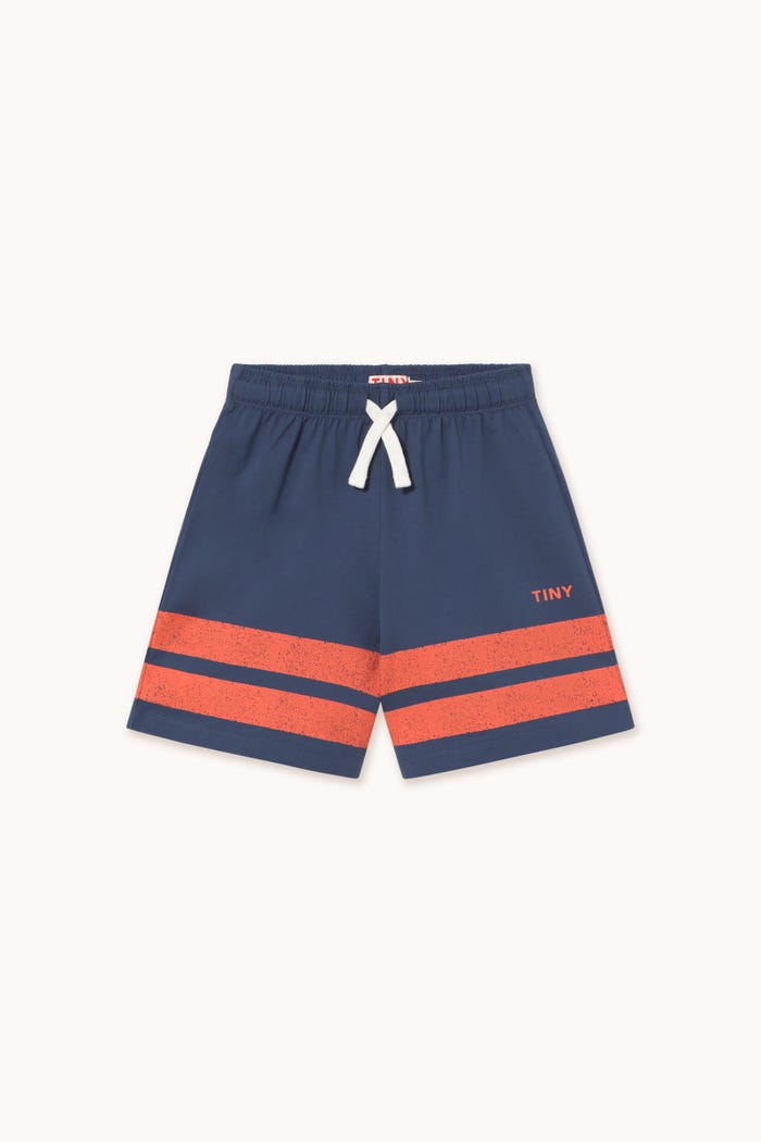 tiny cottons PANTALÓN CORTO STRIPES LOGO