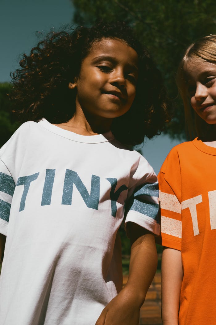 tiny cottons VESTIDO STRIPES LOGO COMPRAR AHORA