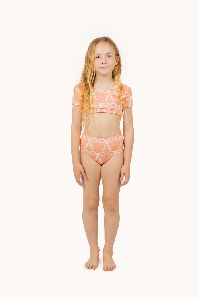 tiny cottons BOWS SWIM SET Solo hoy