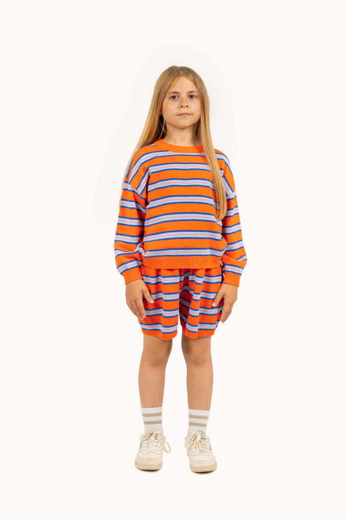 tiny cottons SWEATER STRIPES MULTICOLOR 2025