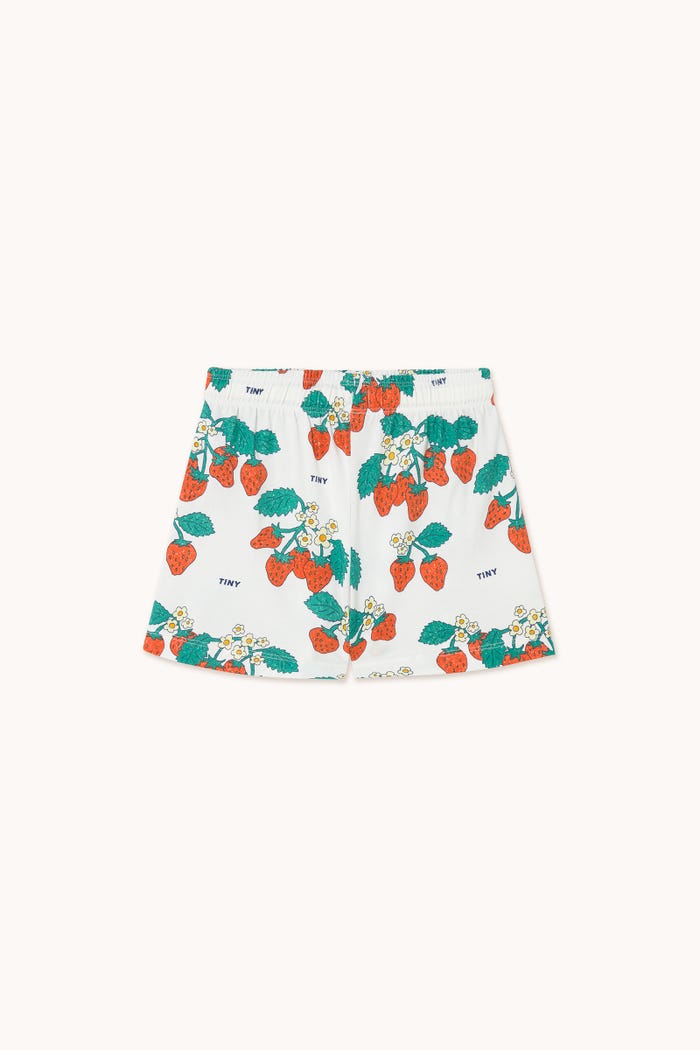 tiny cottons PANTALÓN CORTO STRAWBERRIES Rebajas de fábrica