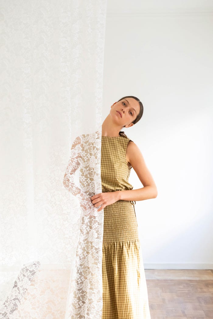 tiny cottons BLUSA A CUADROS Envío gratis