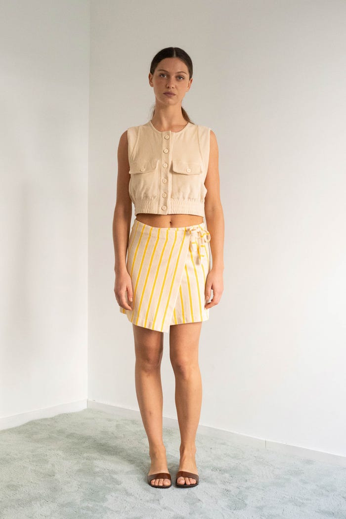 tiny cottons TOP DE RIZO CON BOLSILLOS Oferta especial