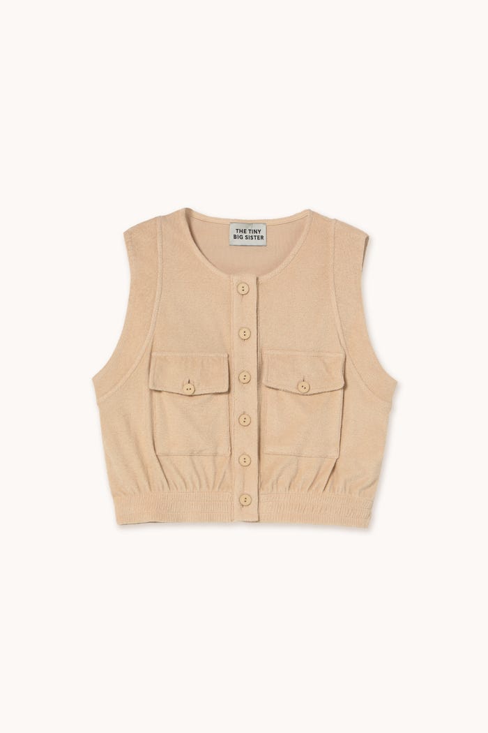 tiny cottons TOP DE RIZO CON BOLSILLOS Oferta especial