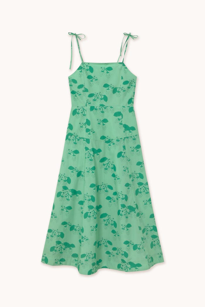 tiny cottons VESTIDO STRAWBERRIES