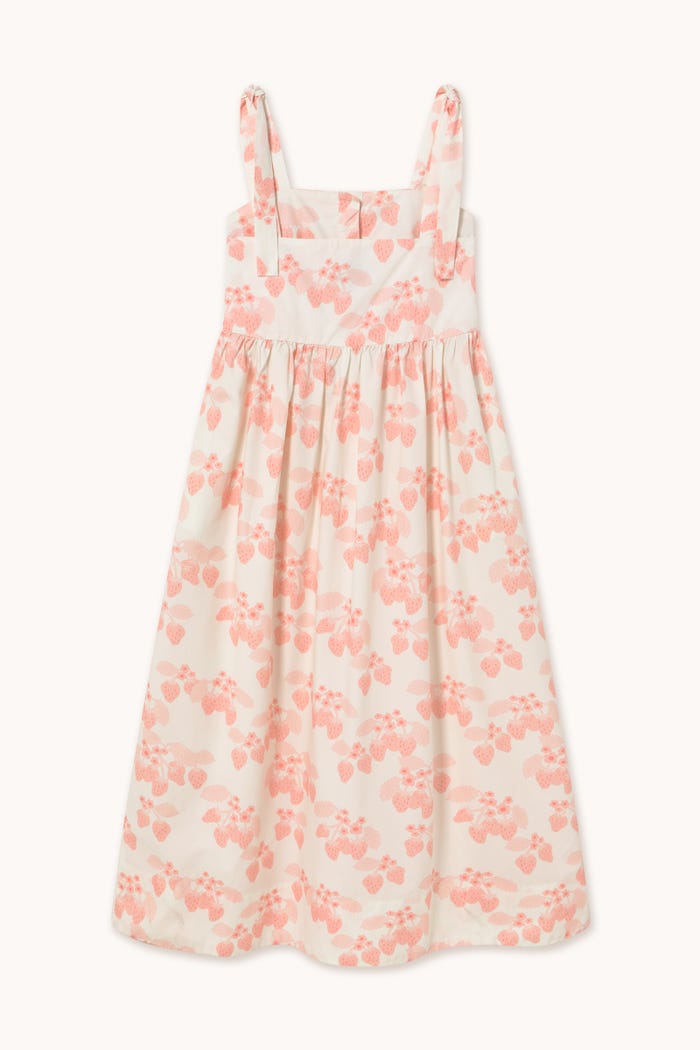 tiny cottons VESTIDO MIDI STRAWBERRIES Grandes descuentos