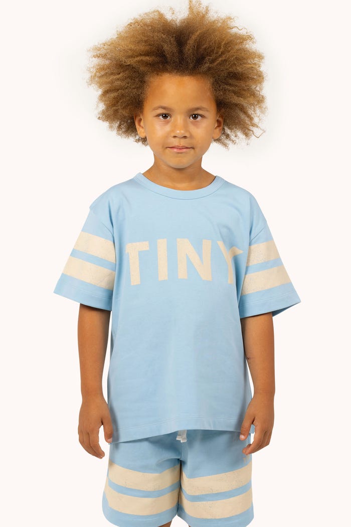 tiny cottons CAMISETA STRIPES LOGO Ofertas de temporada