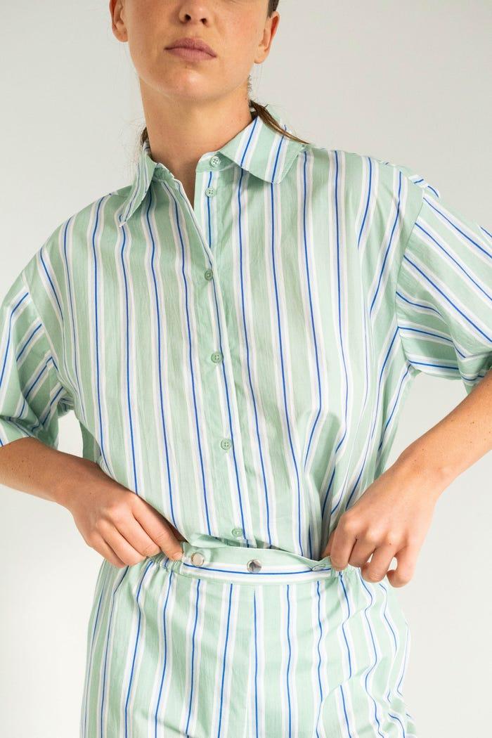 tiny cottons CAMISA DE MANGA CORTA A RAYAS